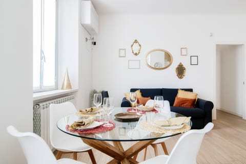 Classic Apartment | Living area | 30-inch TV with digital channels