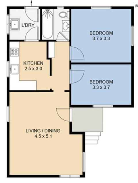 Cottage | Floor plan