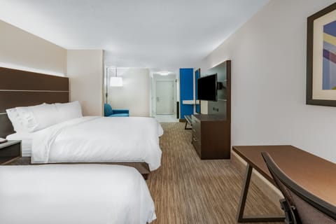 Suite, 2 Queen Beds | In-room safe, desk, iron/ironing board, cribs/infant beds