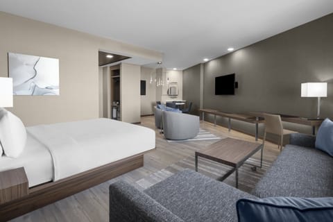 Suite, 1 Bedroom | Hypo-allergenic bedding, in-room safe, desk, laptop workspace