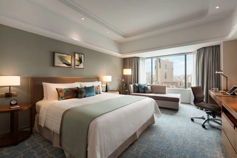 City Wing, Deluxe Grand Room, 1 King Bed  | Premium bedding, down comforters, minibar, in-room safe