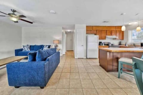 Large living/kitchen/dining room