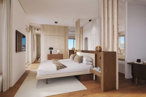 Double Room The View | Hypo-allergenic bedding, in-room safe, desk, blackout drapes