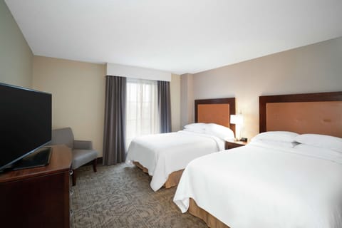 Two Doubles Suite Non Smoking | Premium bedding, pillowtop beds, in-room safe, desk