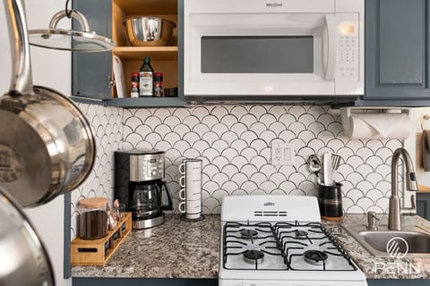 Fully stocked kitchenette essentials, ready for your stay!