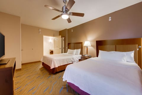 Suite, 2 Queen Beds, Non Smoking | Blackout drapes, free cribs/infant beds, rollaway beds, free WiFi