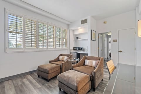 Suite, 1 Bedroom (Queen) | Living area | LCD TV