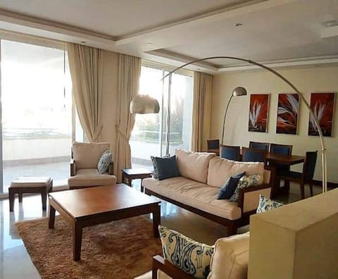 Penthouse, 3 Bedrooms, Balcony, Ocean View | Living area | Flat-screen TV