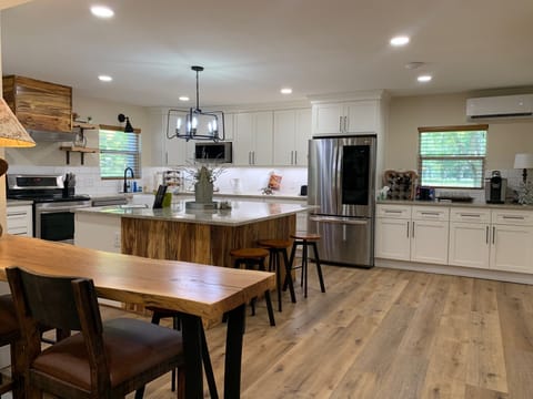 Stocked coffee bar for your stay, bring your favorite creamer.!