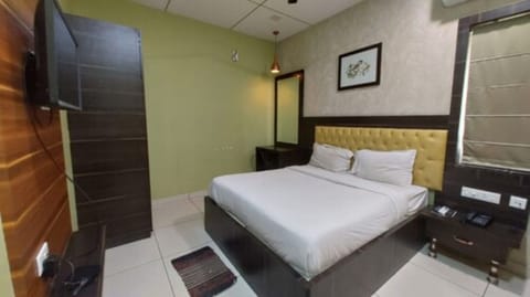 Deluxe Double Room, City View (AC) | Egyptian cotton sheets, premium bedding, down comforters