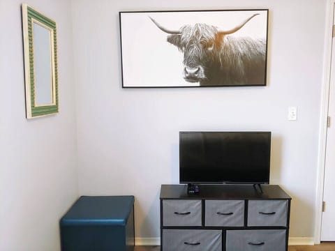 Smart TV's in all bedrooms for all your streaming needs! (NO cable provided)