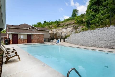 Outdoor pool open Memorial Day through Labor Day.