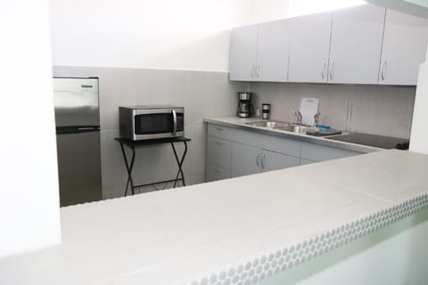Deluxe Apartment | Private kitchen | Coffee/tea maker, cookware/dishes/utensils