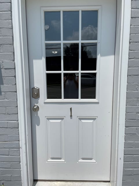 Suite 1 with keypad for entry