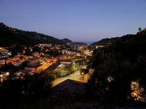 Dusk at Villa Monti. Val du Careï