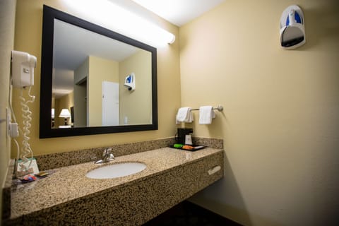 Suite, 2 Queen Beds, Non Smoking, No Pets | Bathroom | Shower, free toiletries, hair dryer, towels