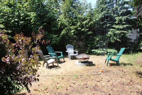 Firepit in back yard