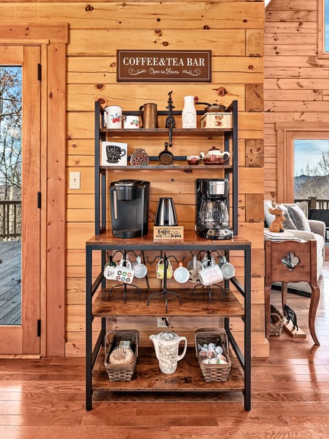 Coffee and Tea Station - bring your favorites to enjoy during your stay!
