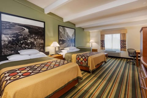 Standard Room, 2 Queen Beds | Down comforters, pillowtop beds, in-room safe, desk
