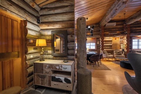 Premium Suite, 2 Bedrooms, Non Smoking, Sauna | Living area | Flat-screen TV