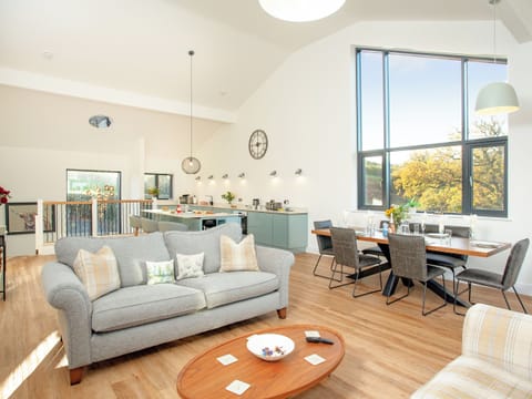 Open plan living space | Bluebell - Bincombe Country Cottages, Over Stowey, near Bridgwater