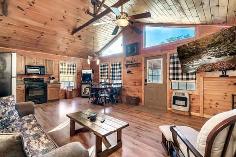 A view of your open-concept living and dining area.