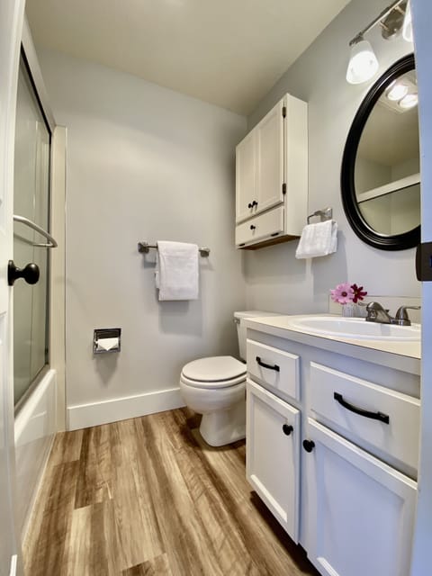 Bathroom attached to bedroom #1