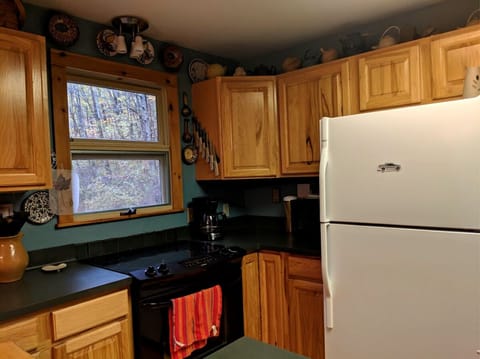 Alternate View of Kitchen/Stove, Fridge