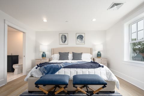 Signature Penthouse | Premium bedding, down comforters, memory foam beds