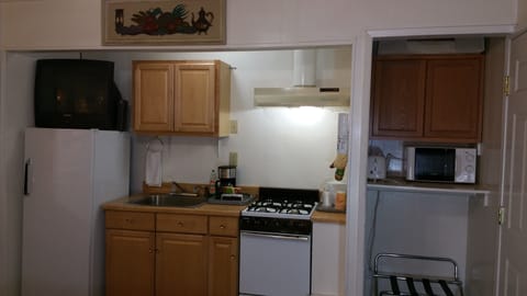 Suite | Private kitchen | Fridge, microwave, coffee/tea maker