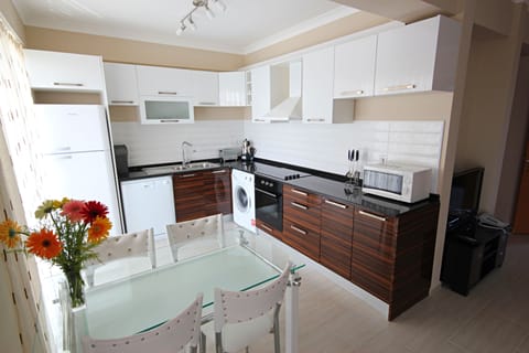 Apartment, 3 Bedrooms | Private kitchenette | Full-size fridge, microwave, stovetop, dishwasher