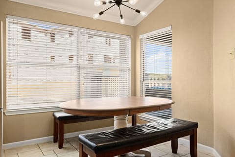 Additional table in the kitchen.