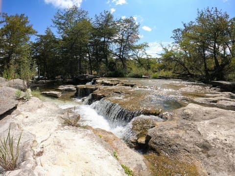 Waterfall at Guadalupe River access