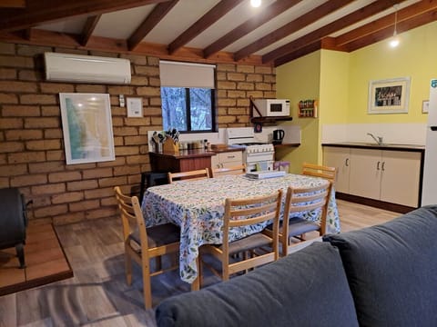 Premium Lodge | Private kitchen | Fridge, microwave, coffee/tea maker, electric kettle