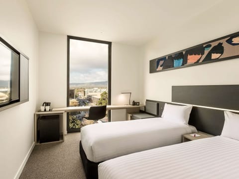 Superior Room, 2 Twin Beds, City View | View from room