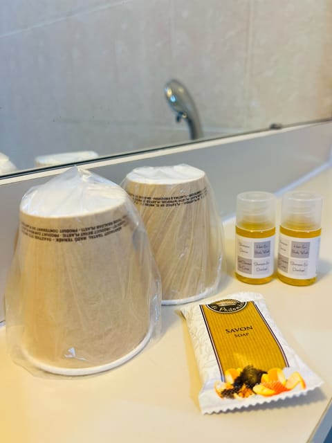 Comfort Single Room | Bathroom | Free toiletries, hair dryer, towels