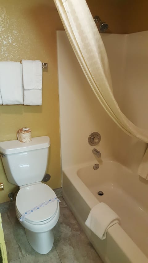 Standard Room, 1 Queen Bed | Bathroom | Towels