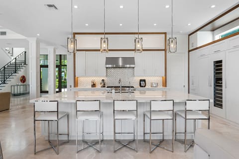 Open concept kitchen