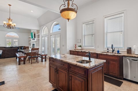Kitchen Island with 2nd Sink