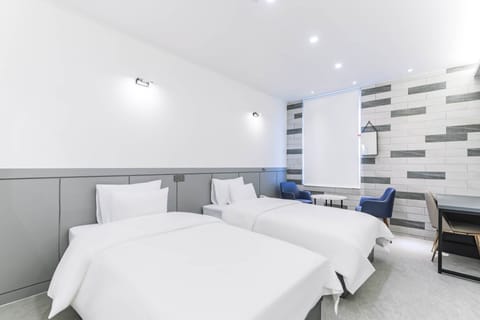 Deluxe Twin Room | Individually decorated, individually furnished, free WiFi, bed sheets