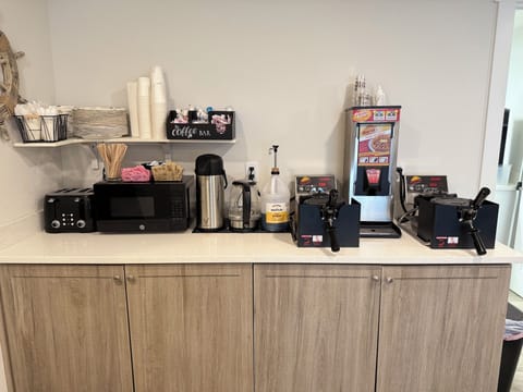 Free daily on-the-go breakfast