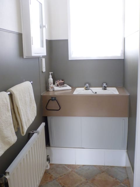 Apartment, 1 Bedroom | Bathroom | Shower, free toiletries, hair dryer, towels