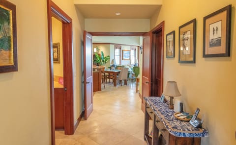Entryway with guest bedroom and bath to your left.