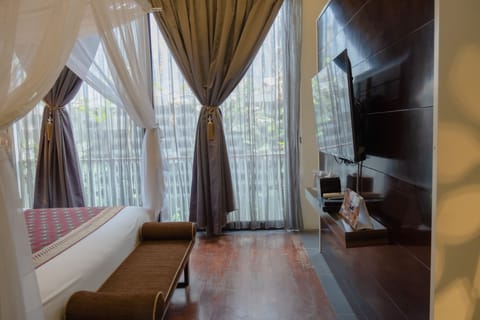 Villa, 1 Bedroom, Private Pool | Premium bedding, minibar, in-room safe, desk