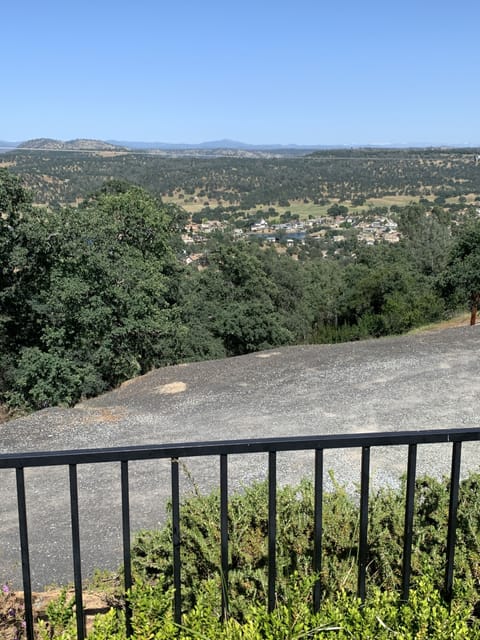 Lower driveway for parking.