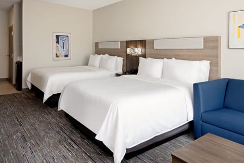 Suite, 2 Queen Beds | In-room safe, desk, laptop workspace, blackout drapes