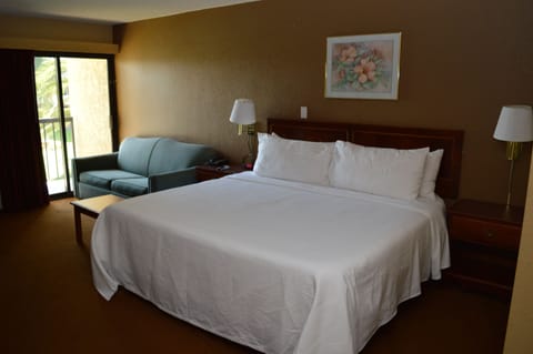 Executive Room, 1 King Bed, Balcony, Pool View | Premium bedding, memory foam beds, in-room safe, desk