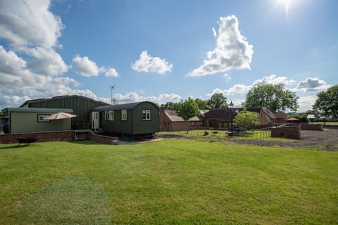 Shepherd View next door to Coach House & Granary furthest away each with hot tub