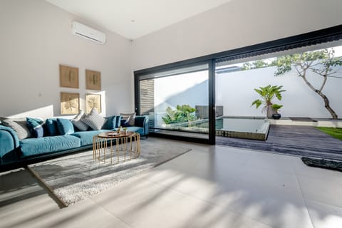 Villa, 2 Bedrooms, Private Pool | Living area | TV