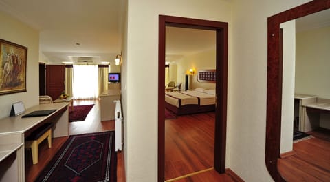 Executive Suite | 1 bedroom, minibar, in-room safe, desk